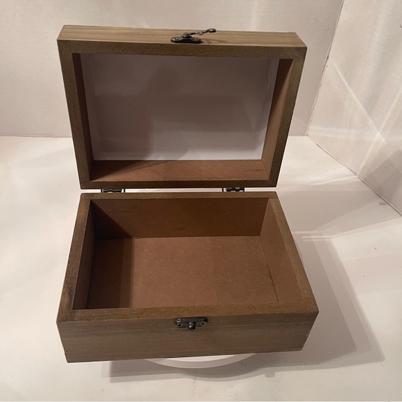 Seashell Wooden Keepsake Box NWOT - Picture 6 of 7